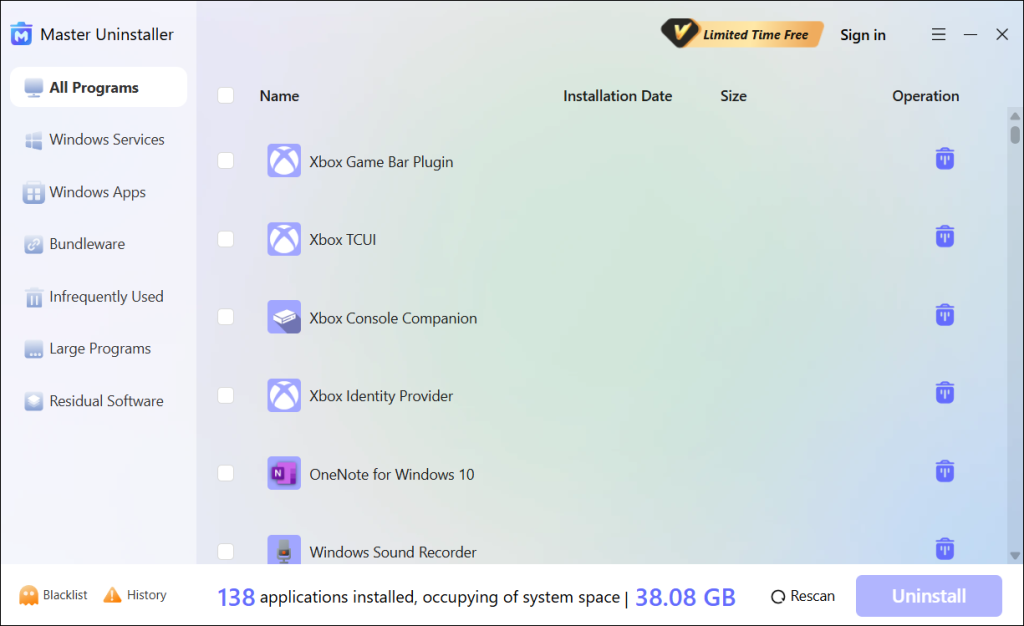 master-uninstaller-app-checklist