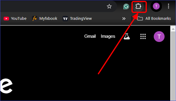 chrome tool bar uninstal extension