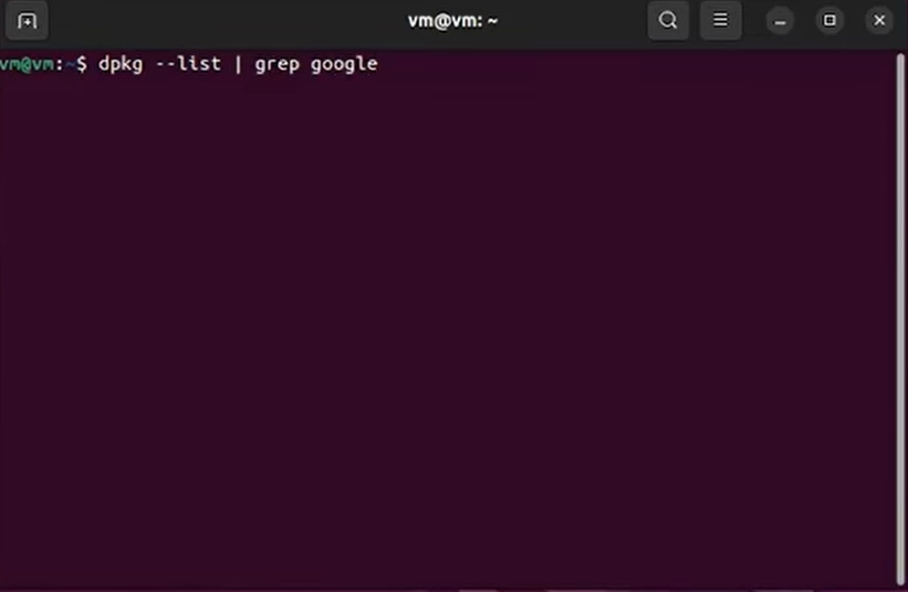 check installed chrome package
