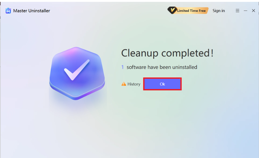 uninstall chrome via master uninstaller