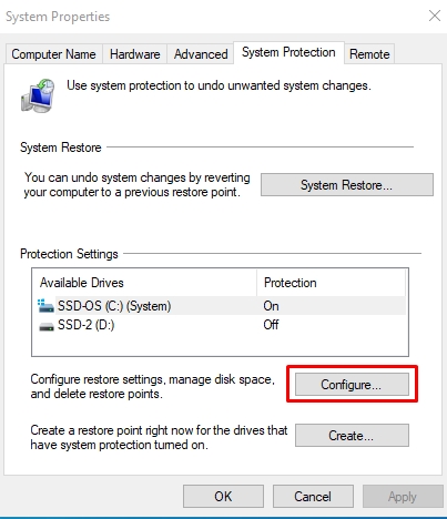 delete installed programs windows 10