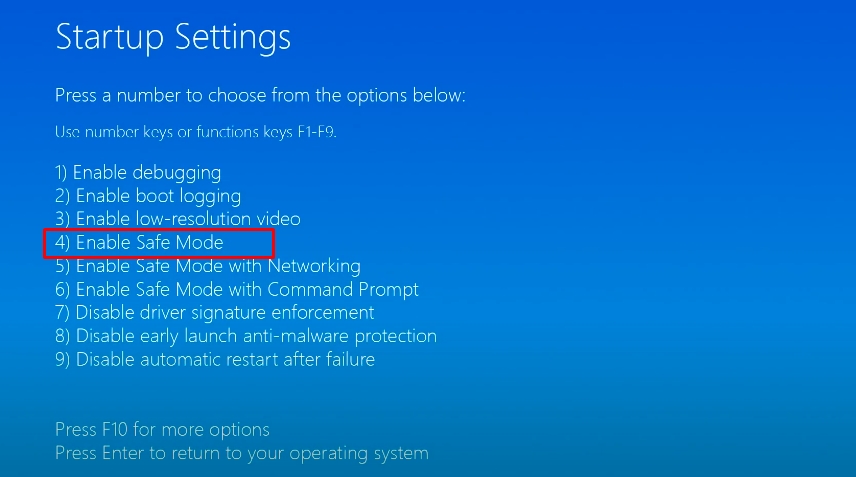 delete installed programs windows 10