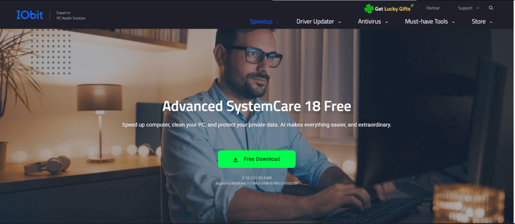 free computer cleaner iobit advanced systemcare