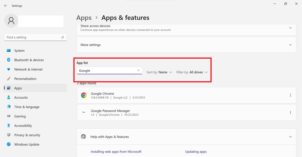 search bar google chrome