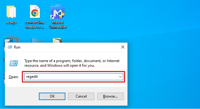 delete all programs windows 10