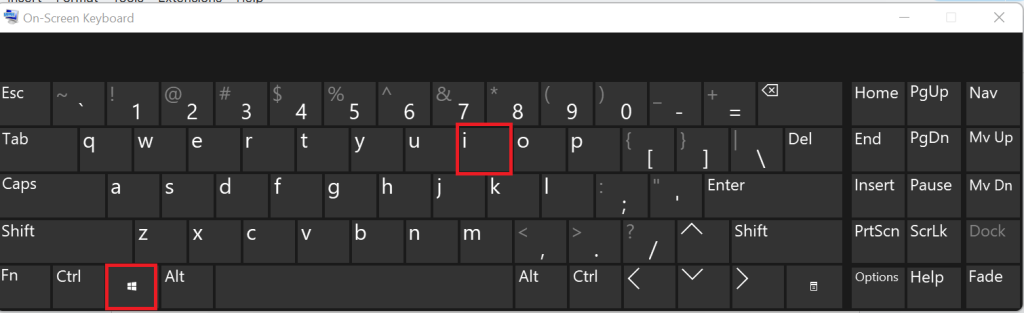 search app startup menu