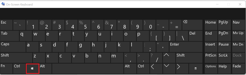 delete app via startup menu