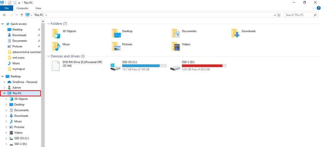 uninstall program files on Windows 10