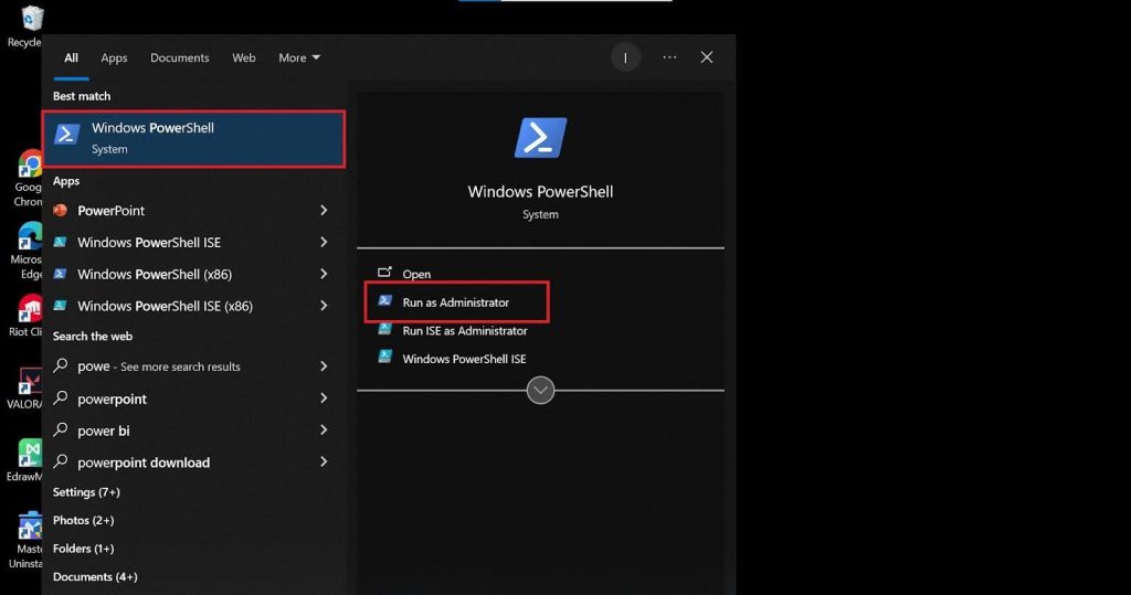 powershell administrator hyper v