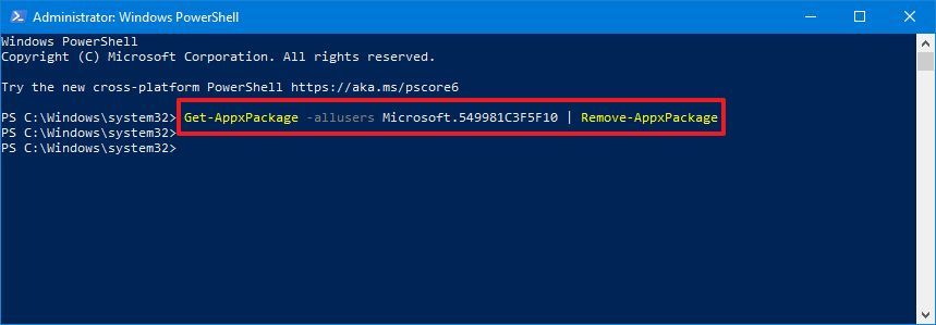 PowerShell run as administrator