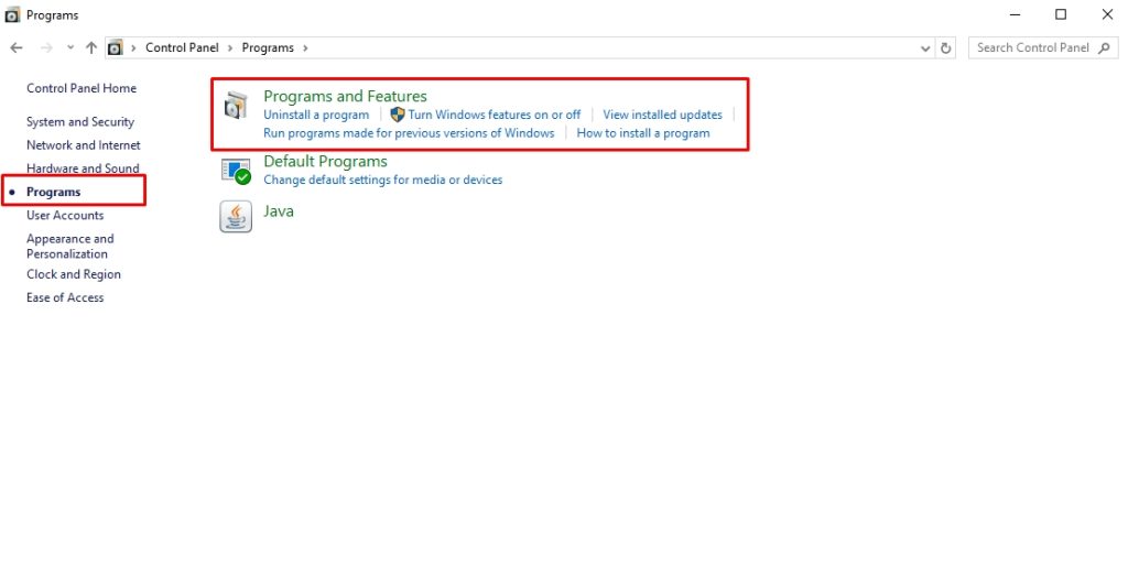 delete program files on windows 10