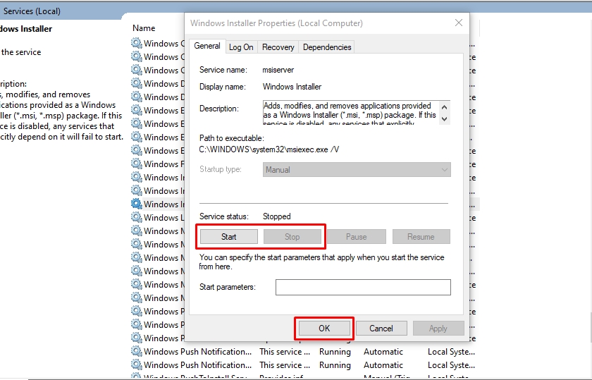 delete installed programs windows 10