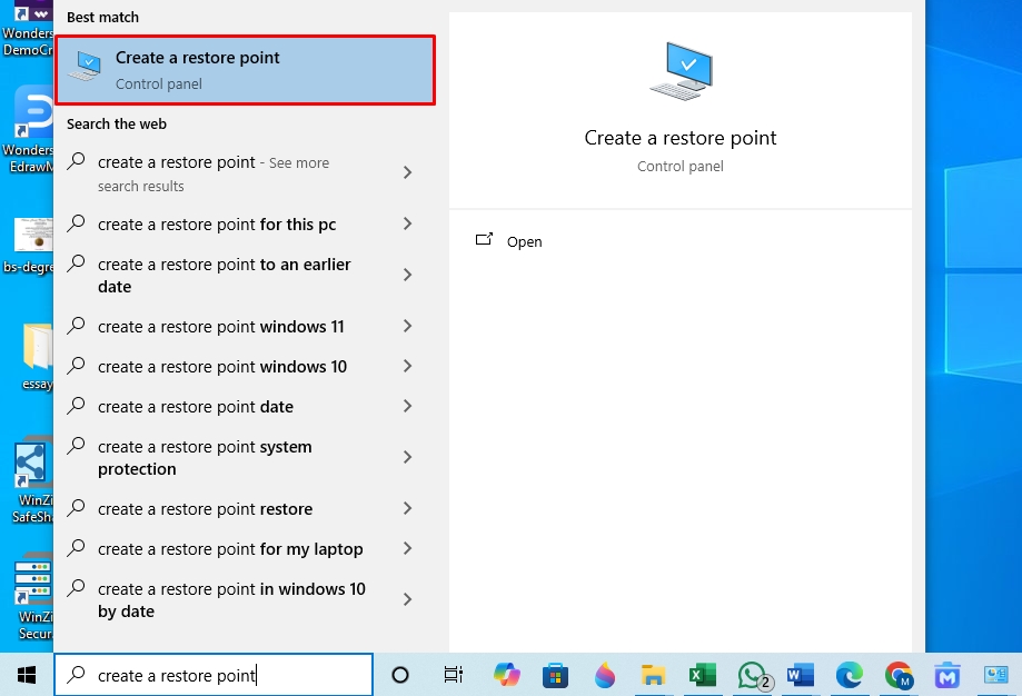 delete all programs windows 10