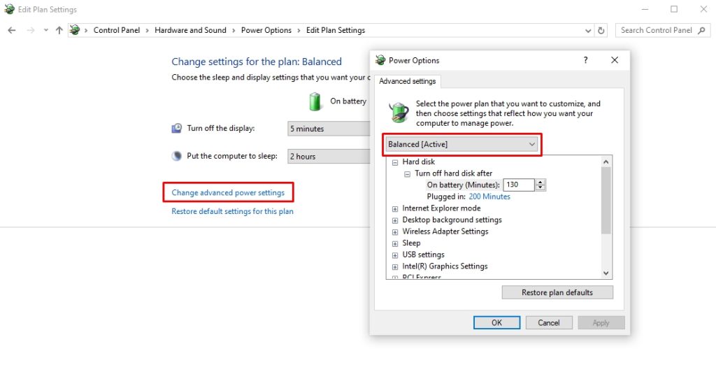 100 percent disk usage quick fix
