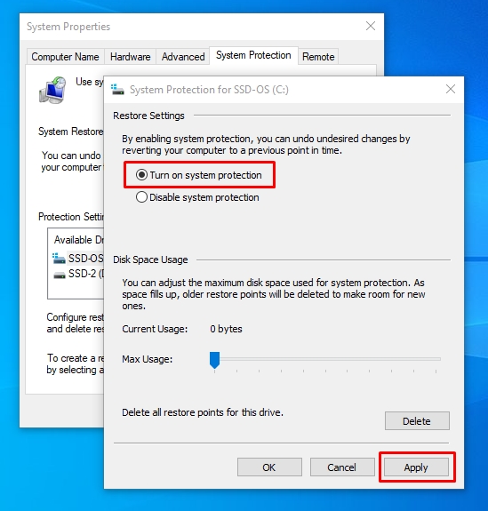 recovery deleted system32