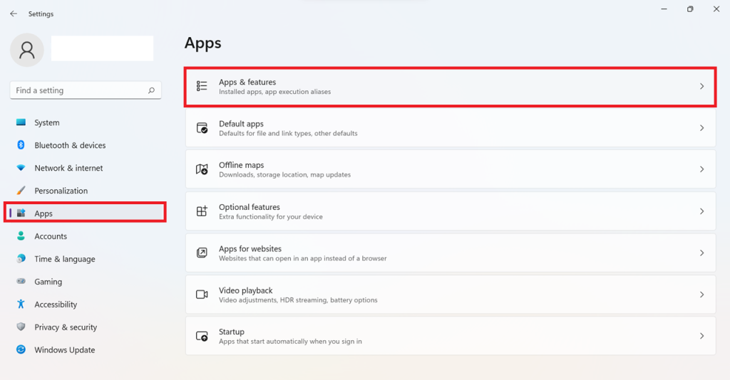 visit apps and features