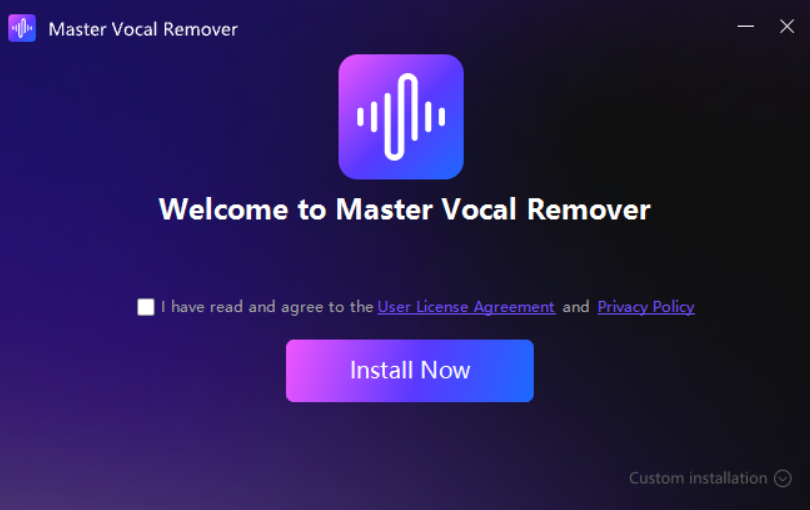 Install-vocal-remover